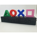 Adorno Logo Play. Playstation. Ps3 Ps4. Simbolo Decorativo