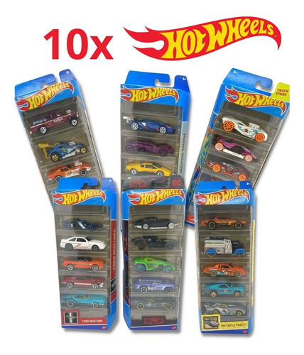 Kit 10 Hot Wheels Carrinho Original Premium Sortidos Atacado