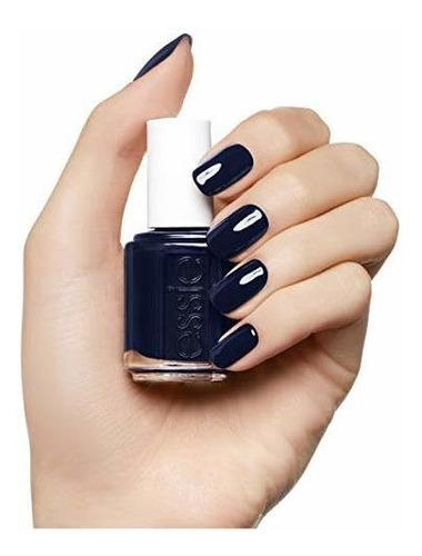 Esmalte De Uñas Vegano De 13.5 Mililitros Azul Negro Mate