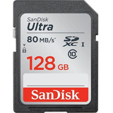 Cartão De Memória Sandisk Ultra Micro Sdxc 128gb Classe 10