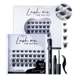 Jglashes Lash Me. Kit De Extensiones De Pestañas En Casa