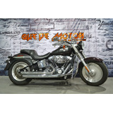 Harley Davidson Fat Boy 1450cc, Cuidada, Con Mucho Cromo