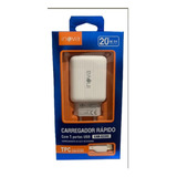 Inova Carregador Tipo C Modelo Android Usb Branco