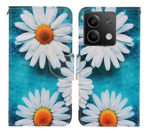 Funda De Cuero Para Con Estampado De Colores Para Xiaomi