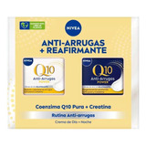 Pack Rutina Nivea Q10 Anti-arrugas Día 50ml + Noche 50ml