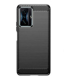 Funda Tpu Carbono Para Xiaomi Pocophone F4 + Templado 5d