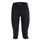 Calza Mujer Fly Fast 3.0 Speed Capri Negro Under Armour