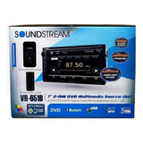 Soundstream Double Din Vr-651b Auto Estero De Dvd/cd Aux Sd 