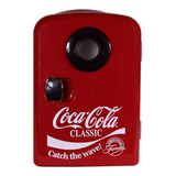 Mini Refrigerador De Coca-cola Con Bocina Bluetooth 