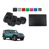 Tapetes 4pz Color 3d + Cajuela Jeep Wrangler Sahara 07 - 24
