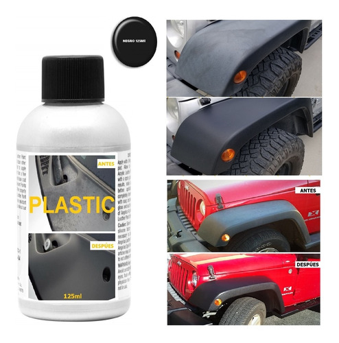 Kit Restaurador Plasticos Interior Exterior Universal 120ml