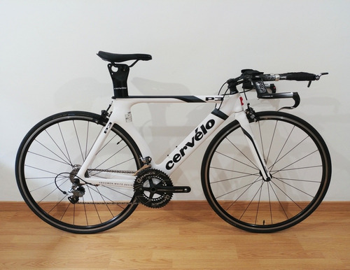 Bicicleta Cervelo P3 Triatlon Carbono 51cm Ultegra Qrings