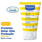 Protetor Solar Mustela Infantil Loção Fps50 100ml