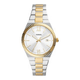 Reloj Mujer Fossil Scarlette Acero De 38mm