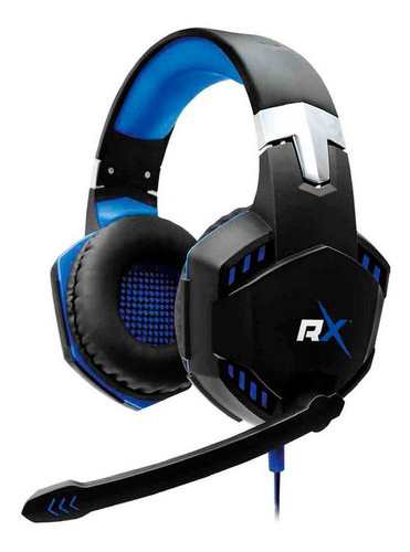 Audifonos Gamer Reptilex Rx0014bl Entrada Usb Azul