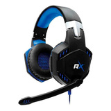 Audifonos Gamer Reptilex Rx0014bl Entrada Usb Azul