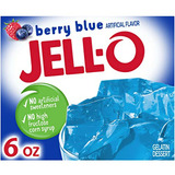 Gelatina - Mezcla De Gelatina Azul Jell-o Berry (caja De 6 O