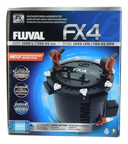 Filtro Fluval Fx4 Filtro Profesional Para Acuarios Peceras