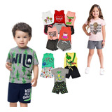 Kit 20 Peças Roupa Infantil Masc / Fem Atacado 1 Ao 12 