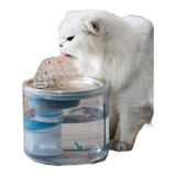 Fonte De Água Para Gatos Com Sensor Para Transparente