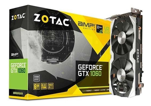 Placa De Vídeo Zotac Gtx 1060 6gb