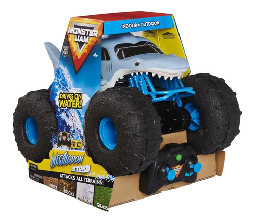 Monster Jam Rc Megalodon Storm Todo Terreno