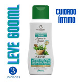 Kit Com 3 Sabonete Íntimo 15 Ervas 200ml Aromas Do Brasil
