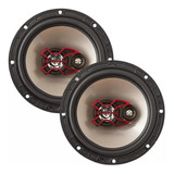 Tipo De Alto-falante Triaxial Bravox B3x60 X Para Carros, Picapes E Suvs Cor Preto/prata De 4 X 6   X 2 Unidades 