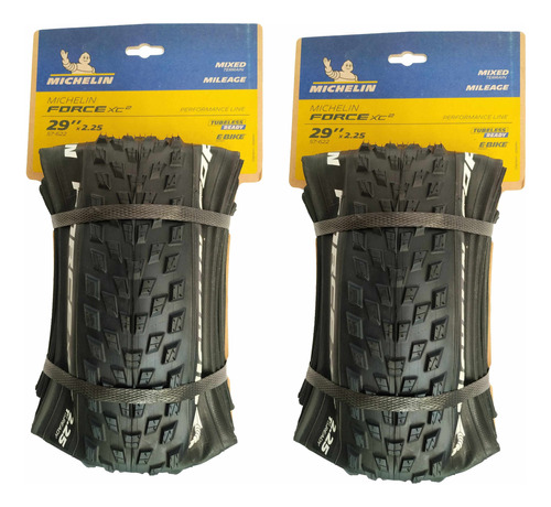 Par De Pneu Michelin Force Xc2 Performance 29x2.25 Tubeless