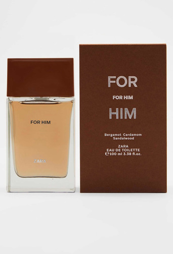 Perfume Zara For Him 100 Mililitros Original Nuevo Y Sellado