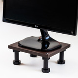 Base Elevadora Soporte Para Monitor De Madera Std345