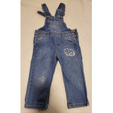 Jardinero Jean Nena Talle 2 Marca Cheeky Impecable Oferta 