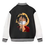 Chaqueta, Uniforme De Béisbol, De Una Sola Pieza, Luffy Lett