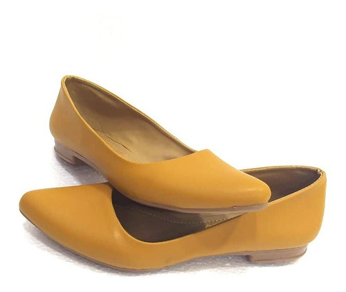 Zapato Balerina Flat Elegante Super Cómoda Tendencia Glamour