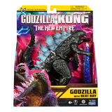 Muñecos Godzilla X Kong - The New Empire - Surtidos 15 Cm