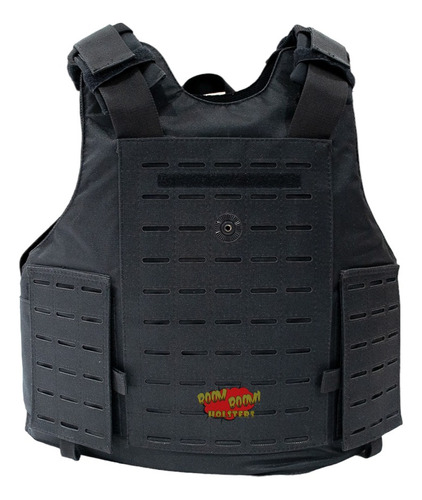 Funda Porta Placa Molle Airsoft-policia Houston.