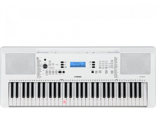 Teclado Iniciante Yamaha Ez300 Branco 61 Teclas Iluminadas 