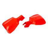 Cubre Manos Plastico Cross Enduro Rojo Plastica Vc