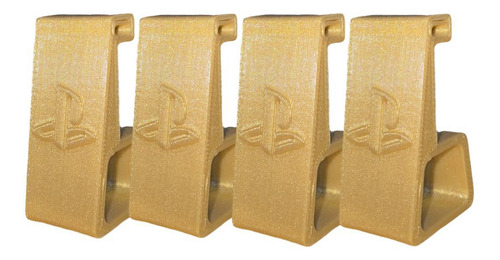 Suporte Ps4 Slim Horizontal Pezinho Elevação Altura Ourogold