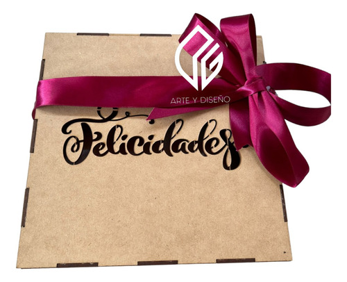 12 Cajas De Madera  Mdf  Regalo Fiesta 20x20x10cm