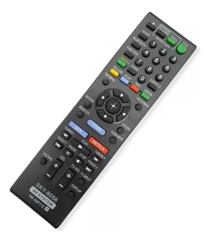 Controle Remoto Compatível Com Home Theater Sony Bdv-e290