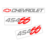 Kit Pack Stickers Calcomanías 454 Ss Chevrolet Sport Pick Up