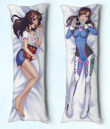 Dakimakura 1,60x50cm Overwatch Dva 01