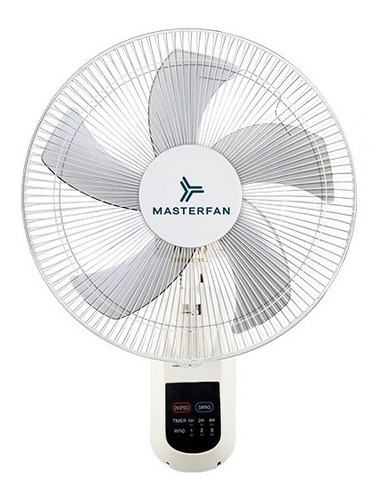 Ventilador De Pared 3 Velocidades Control Remoto Masterfan