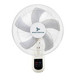 Ventilador De Pared 3 Velocidades Control Remoto Masterfan