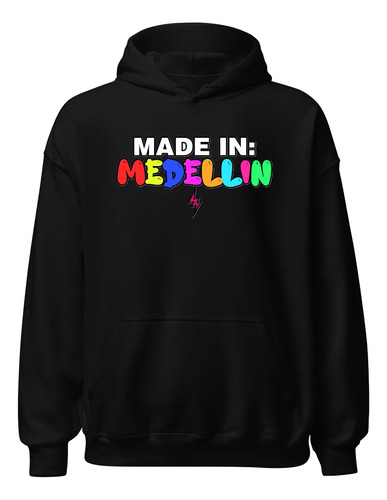 Hoodies Buzos Made In Medellin J Balvin Reggaeton