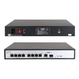 Switch Poe 8 Puertos X-28 Fuente Interna Fibra Óptica