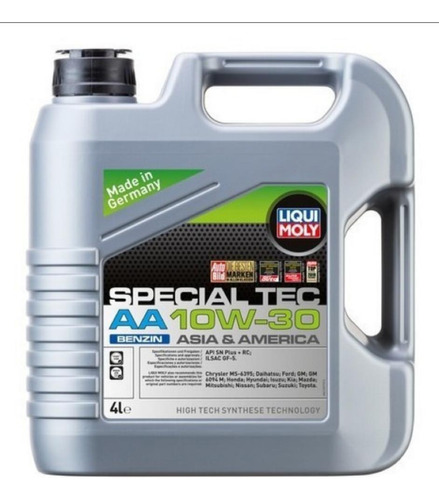 Aceite Automotor 10w30 Hc Special Tec Aa Gasol 4l