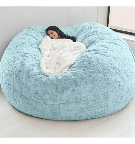 Capa De Cadeira Bean Bag Para Sofá Grande E Confortável De 7