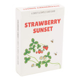 Stellar Factory Strawberry Sunset: Un Juego De Cartas Dulce.